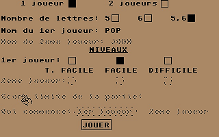 Mocle atari screenshot